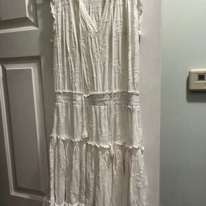 Dear John white dress  xs